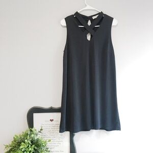 Altar'd state faded black criss cross dress